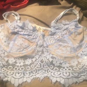 Baby blue bralette